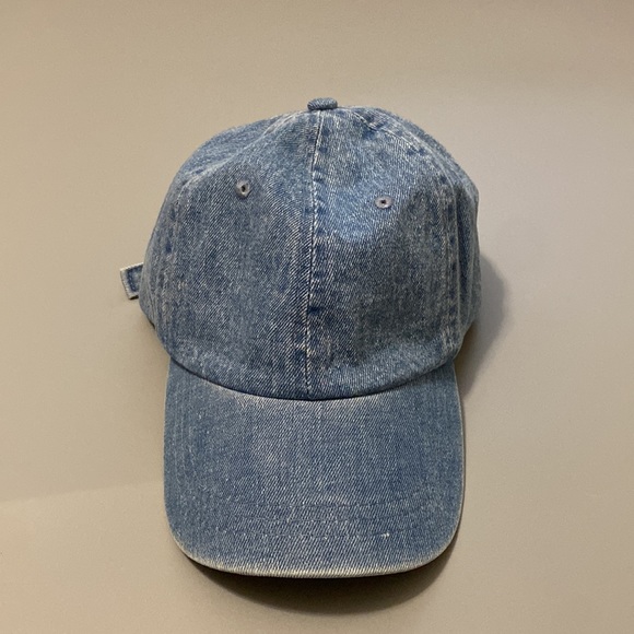 Denim Dad Hat Strapback Cap - Picture 2 of 4